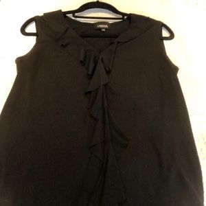 Lindor black sleeveless top